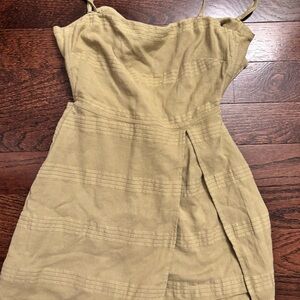 Free People Green Skort